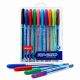10 stylos à bille TOP-GRIP multicolores