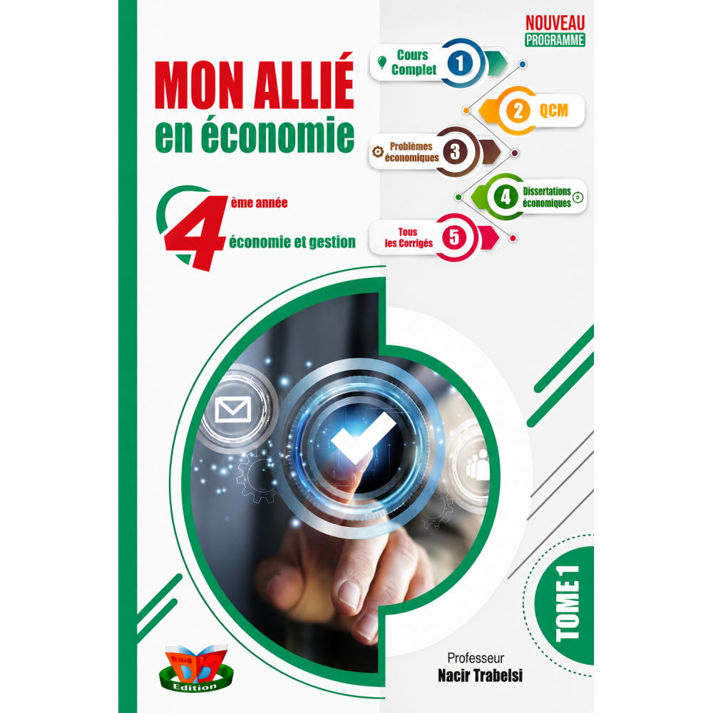 Mon allié en économie 4 eme economie et gestion tome 1