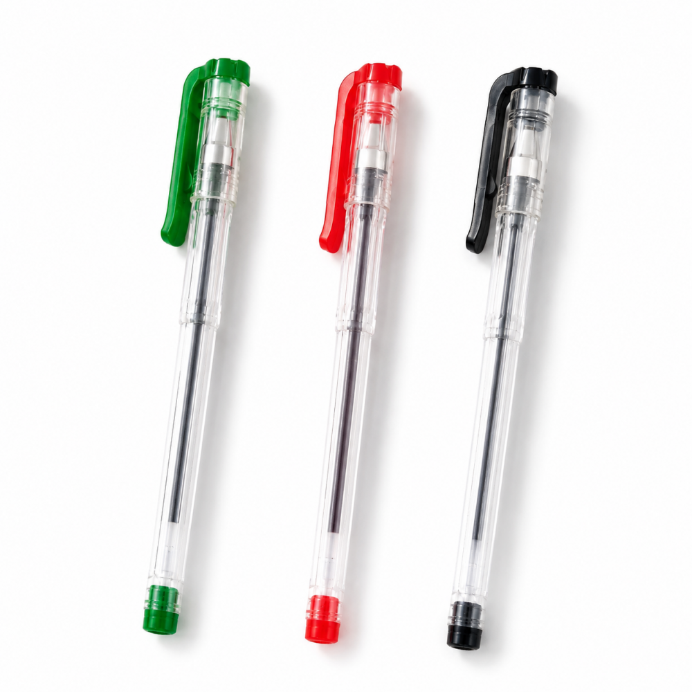 Stylo Technik 1.0 mm à corps transparent