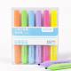 Set de 6 surligneurs pastel ZUIXUA F0641