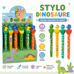 Stylo dinosaure original et coloré