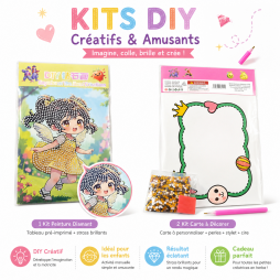 Kit créatif DIY peinture diamant pour enfants