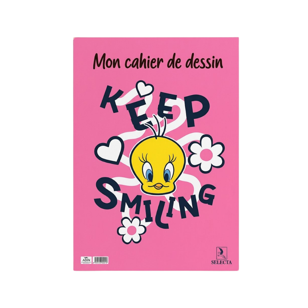 Cahier de Dessin 24x32, 24 pages - Selecta
