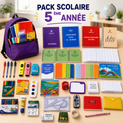PACK SCOLAIRE 5 EME ANNEE