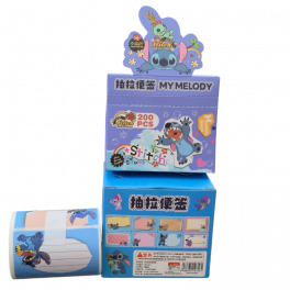 Boîte de notes mémo décoratives  200 pièces