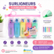 Set de 5 surligneurs pastel aux couleurs douces