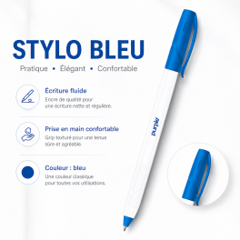 Stylo à Bille Pointe 0,7 mm purple