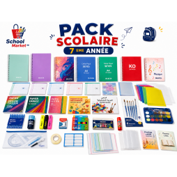 pack scolaire 7 eme annee