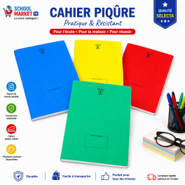 cahier brochure 300 pages plastifié