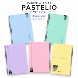 cahier Wiro TP PASTELIO 96 pages SYS
