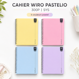 cahier Wiro PASTELIO 300P SYS