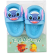 Gomme fantaisie bleue au design cartoon