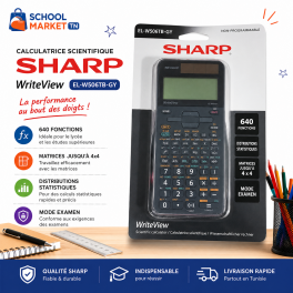 Calculatrice scientifique Sharp EL-W506T