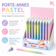 Porte-mines pastel au design élégant et tendance
