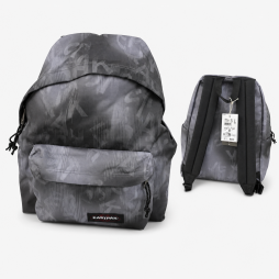 Sac à dos Eastpak gris à motifs au design moderne