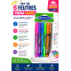 Set de 6 feutres PRIMA Genta aux couleurs assorties