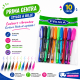Pack 12de stylos Prima Gentra aux couleurs assorties