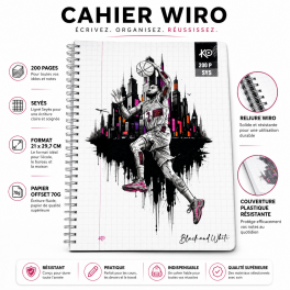 Cahier Wiro 200 pages Seyès