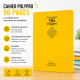 Cahier Polypro 96 pages avec couverture résistante et durable