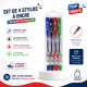 Set de 4 stylos à encre X7
