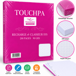 Recharge de classeur SYS Yamama Papier  Touchpa