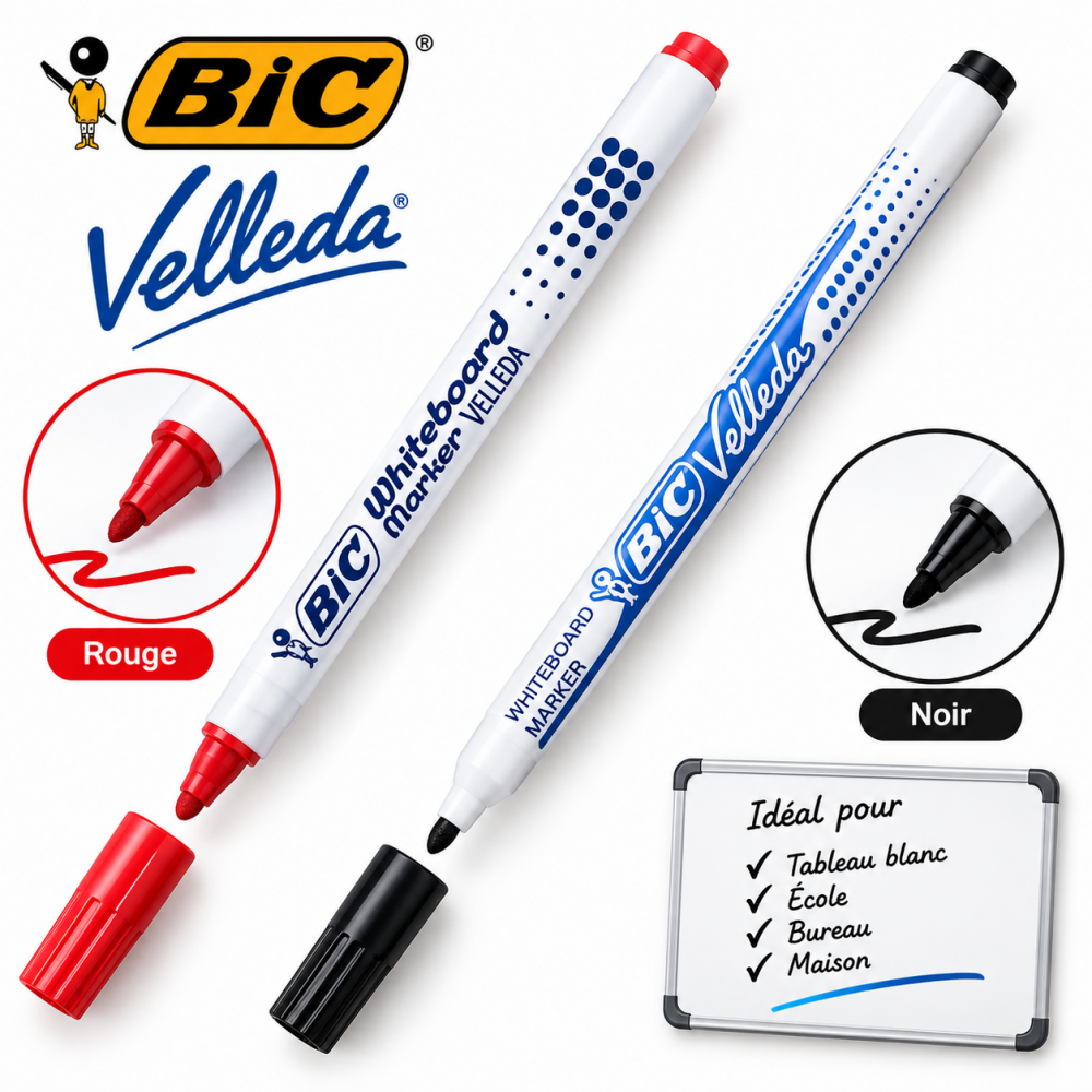Marqueur effaçable à sec BIC Velleda