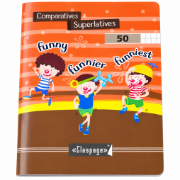 Cahier piqué Claspag(e) Séyès, composé de 48 pages au format pratique 17 × 22 cm