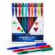 Coffret de 10 stylos à bille multicolores TRIO DC