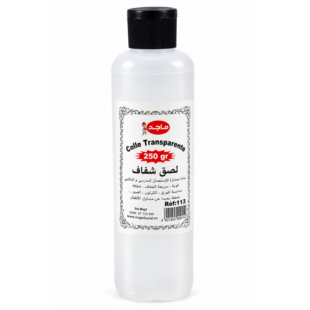 Colle transparente Majd 250 g