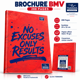Brochure BMV YAMAMA 288 Pages SYS 24×32 cm   Papier 70 g