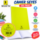 Cahier SELECTA 200 Pages Seyes 21×29,7 cm Couverture Polypropylène