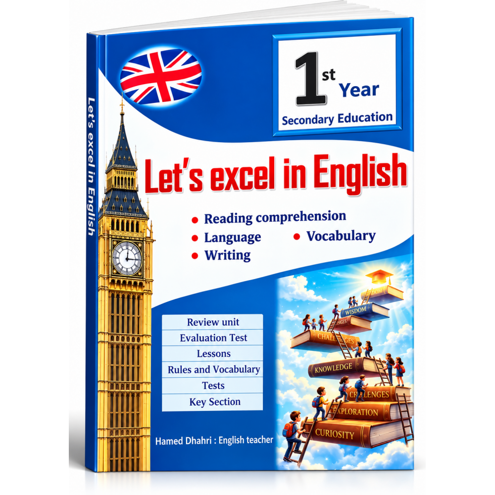 Let’s Excel in English – 1st Year Secondary Education