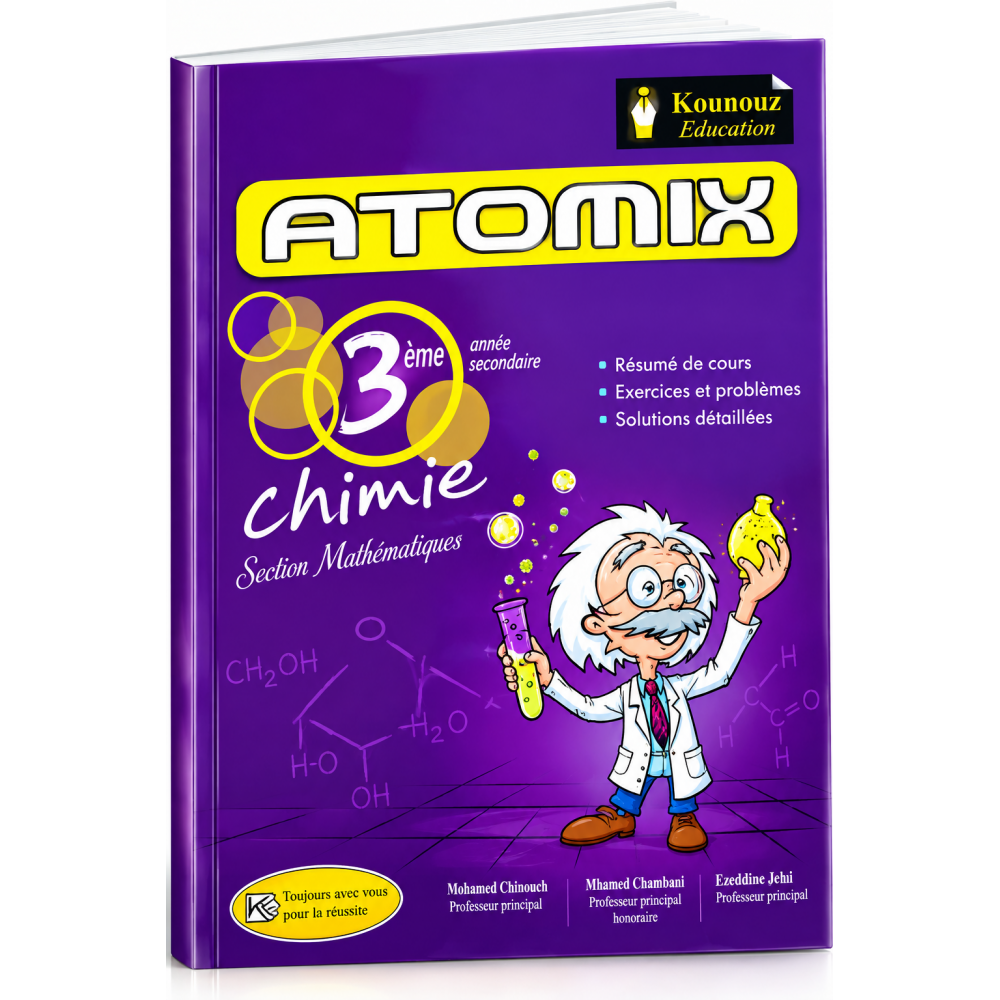 ATOMIX 3e année secondaire – Chimie, Section Mathématiques