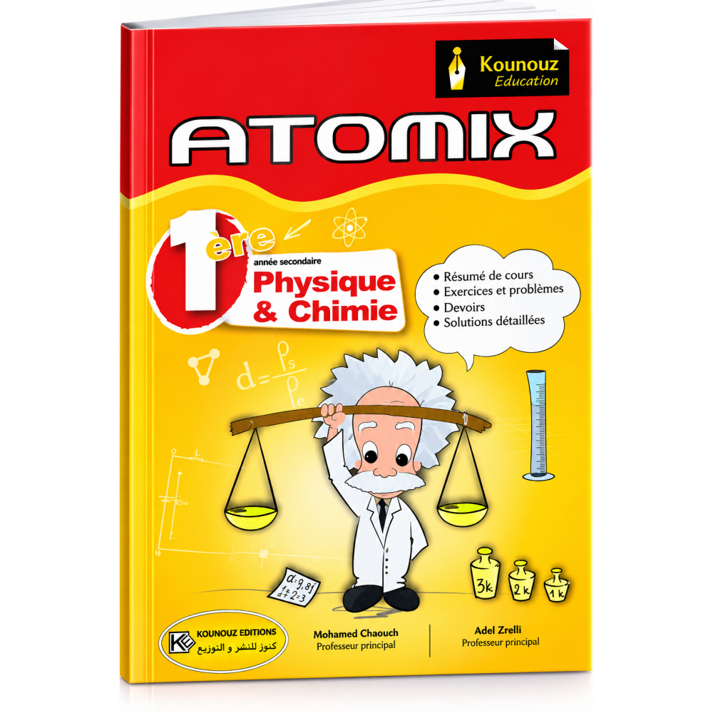 ATOMIX – Physique & Chimie, 1ère année secondaire