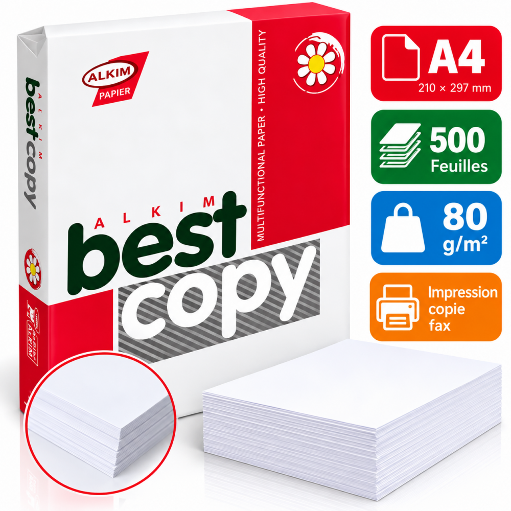 Rame Papier A4 Best Copy 80 g/m²   500 feuilles