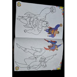 كنز التلوين Super man