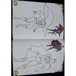 كنز التلوين Super man