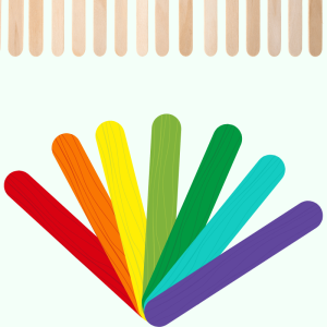 Bâtonnets de bricolage