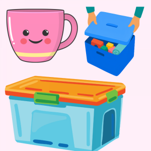 TASSES ET Boîtes de Conservation